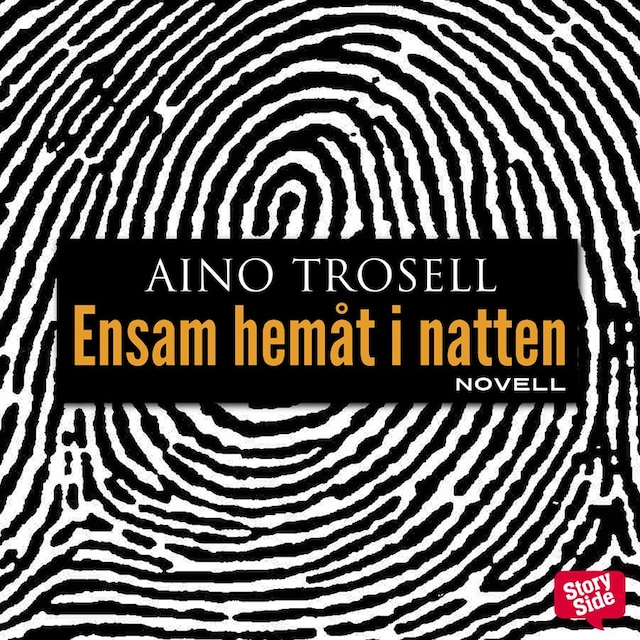 Book cover for Ensam hemåt i natten