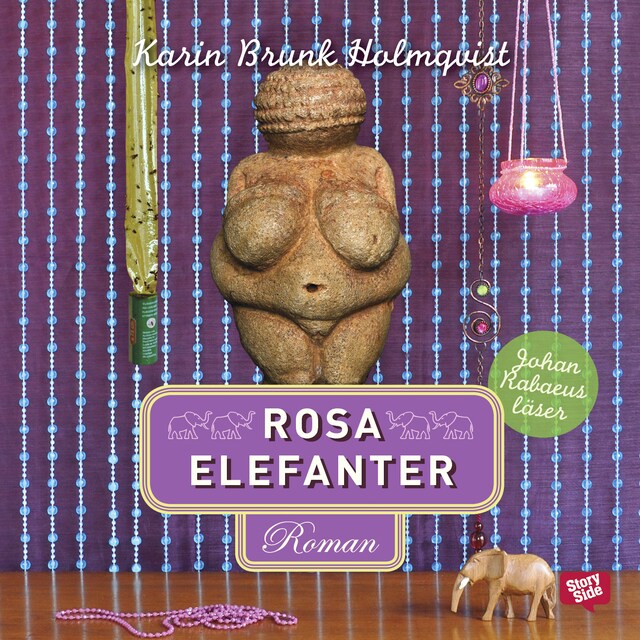 Book cover for Rosa elefanter