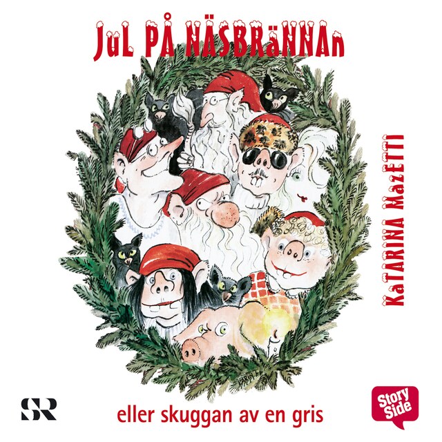 Book cover for Jul på Näsbrännan