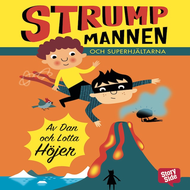 Book cover for Strumpmannen och superhjältarna