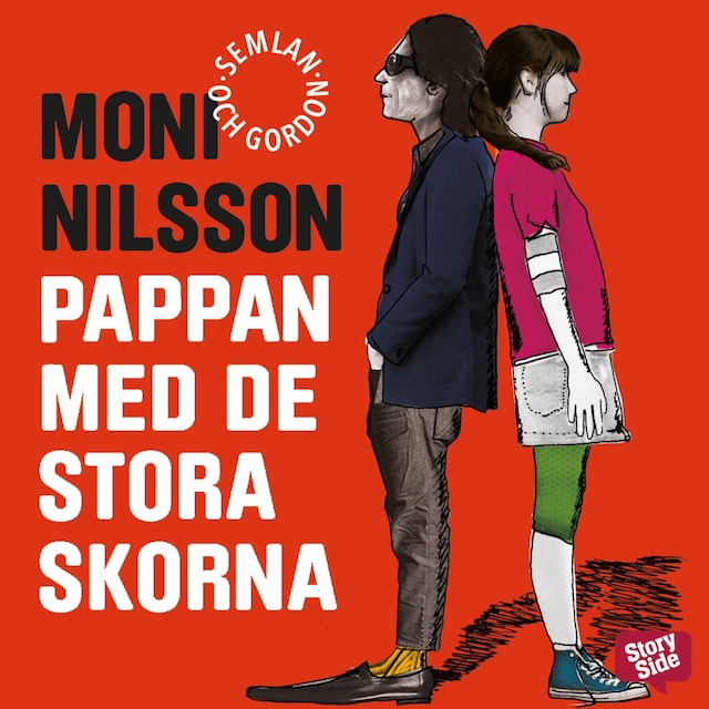 Okładka książki dla Pappan med de stora skorna