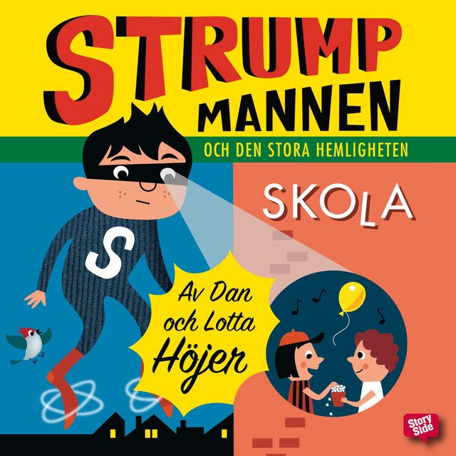 Buchcover für Strumpmannen och den stora hemligheten