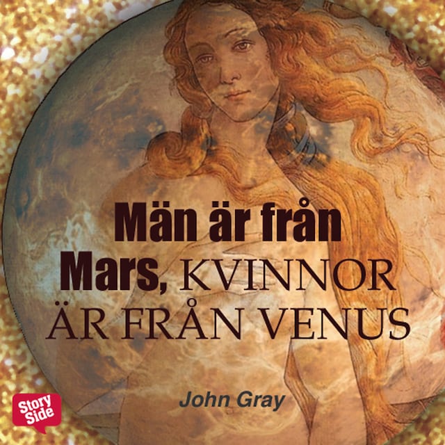 Couverture de livre pour Män är från Mars, kvinnor är från Venus