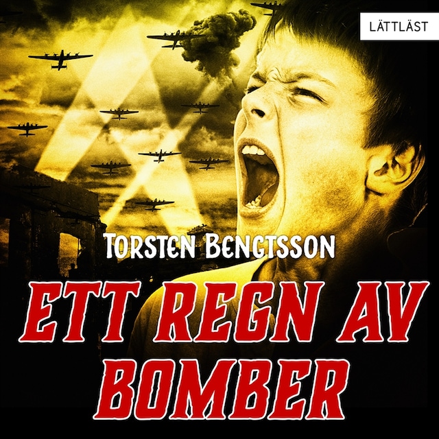 Book cover for Ett regn av bomber / Lättläst
