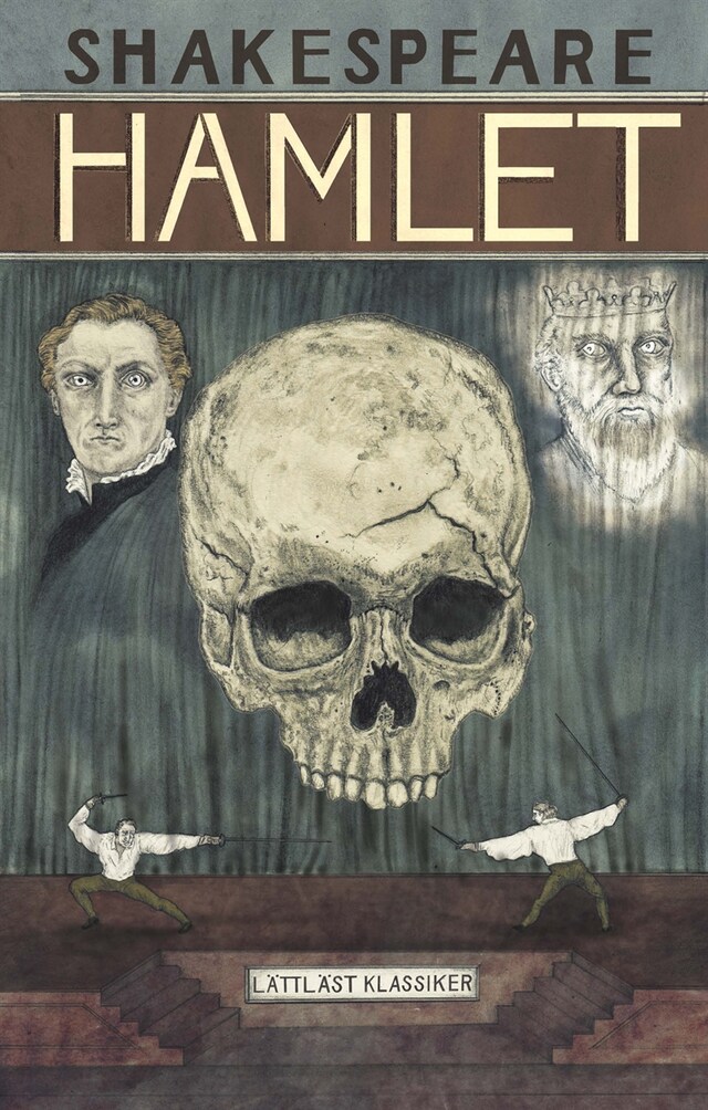 Couverture de livre pour Hamlet / Lättläst