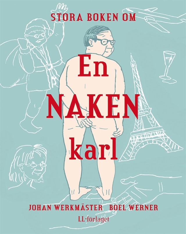 Book cover for Stora boken om en naken karl / Lättläst