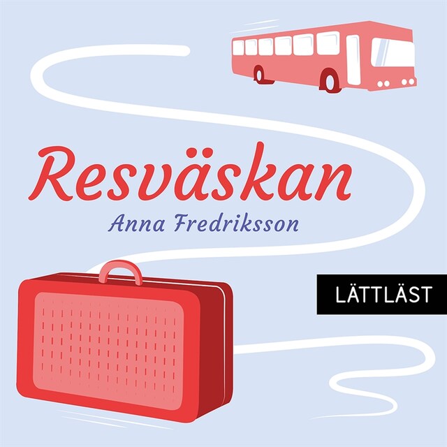 Book cover for Resväskan / Lättläst