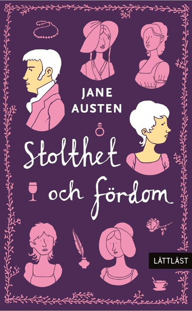 Book cover for Stolthet och fördom / Lättläst