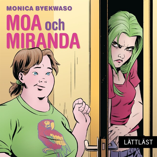 Book cover for Moa och Miranda / Lättläst
