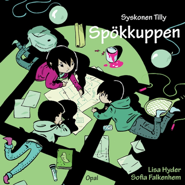 Book cover for Syskonen Tilly – Spökkuppen