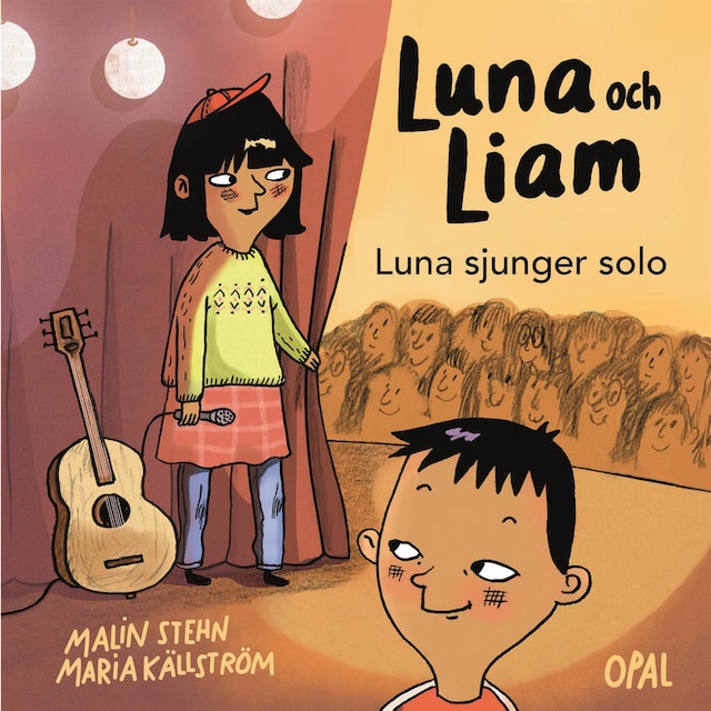 Book cover for Luna sjunger solo