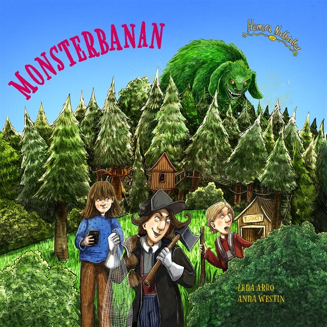 Book cover for Monsterbanan