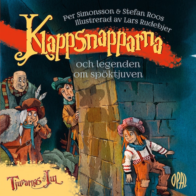 Book cover for Klappsnapparna och legenden om spöktjuven