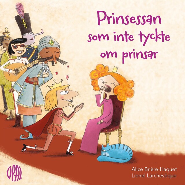 Portada de libro para Prinsessan som inte tyckte om prinsar