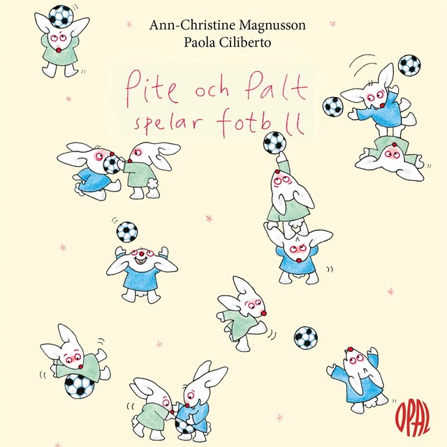 Boekomslag van Pite och Palt spelar fotboll
