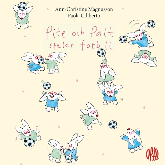 Copertina del libro per Pite och Palt spelar fotboll