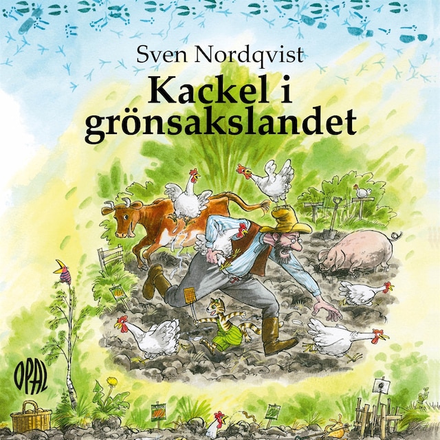 Book cover for Kackel i grönsakslandet