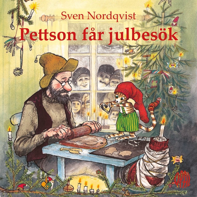Boekomslag van Pettson får julbesök