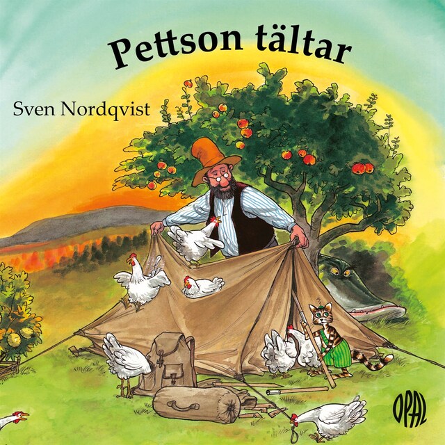 Book cover for Pettson tältar