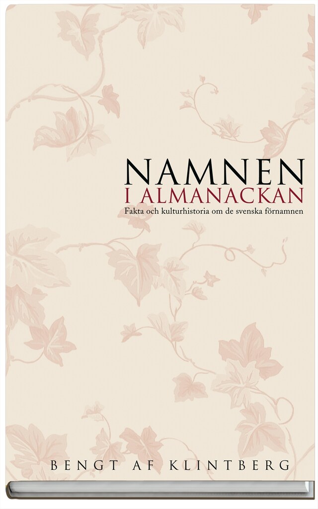 Book cover for Namnen i almanackan