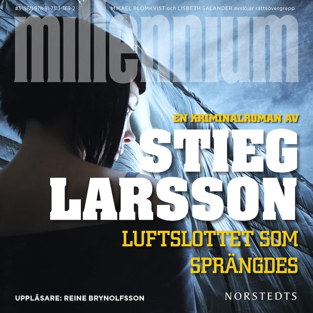 Book cover for Luftslottet som sprängdes