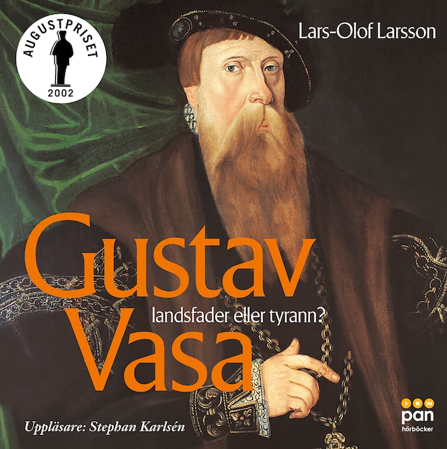 Kirjankansi teokselle Gustav Vasa