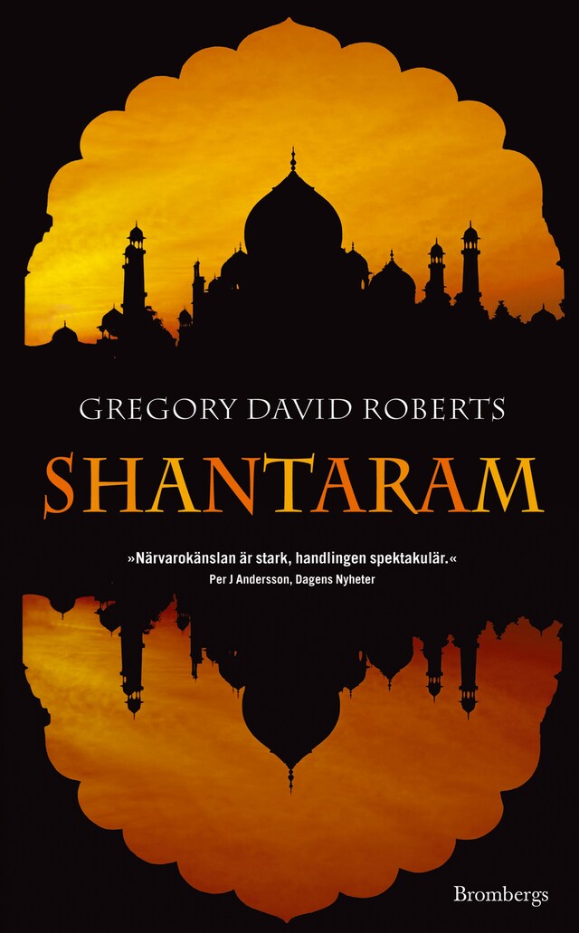 Kirjankansi teokselle Shantaram