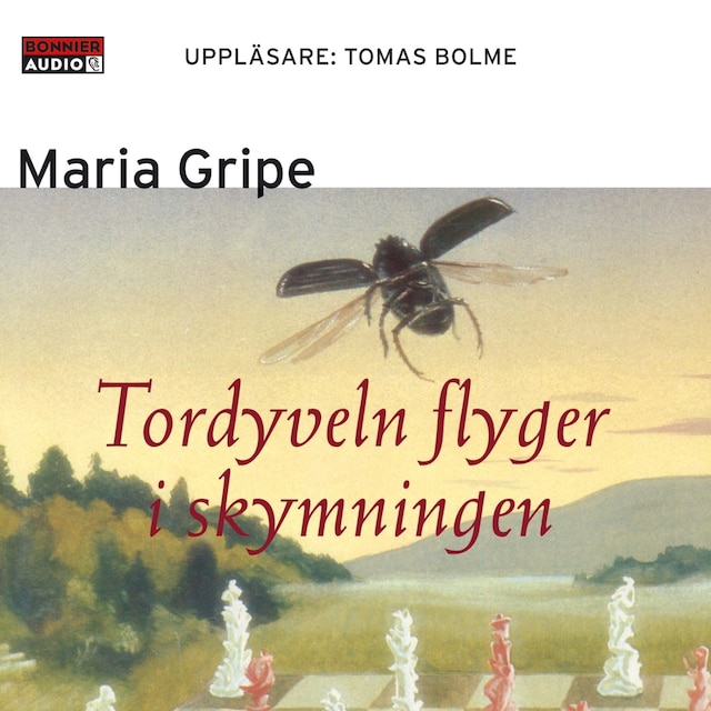 Couverture de livre pour Tordyveln flyger i skymningen