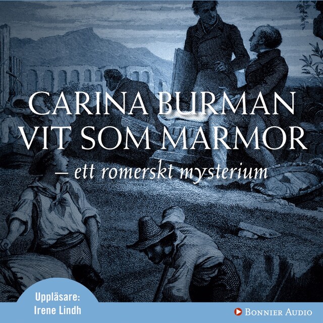 Book cover for Vit som marmor : Ett romerskt mysterium