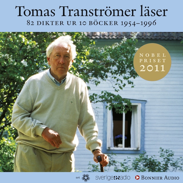 Boekomslag van Tomas Tranströmer läser : 82 dikter ur 10 böcker 1954 - 1996