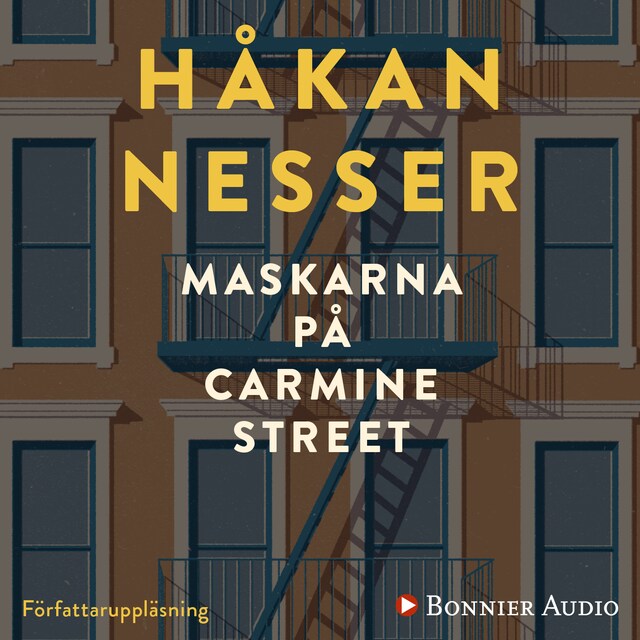 Portada de libro para Maskarna på Carmine Street