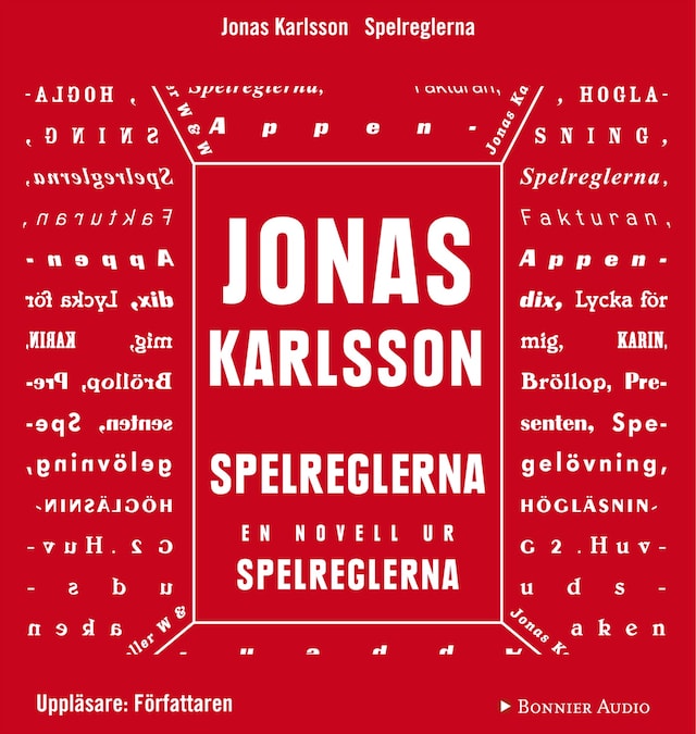 Boekomslag van Spelreglerna: En novell ur Spelreglerna