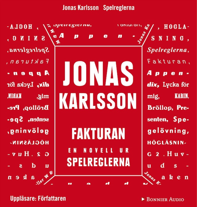 Book cover for Fakturan: En novell ur Spelreglerna