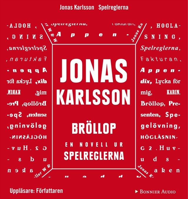 Book cover for Bröllop: En novell ur Spelreglerna
