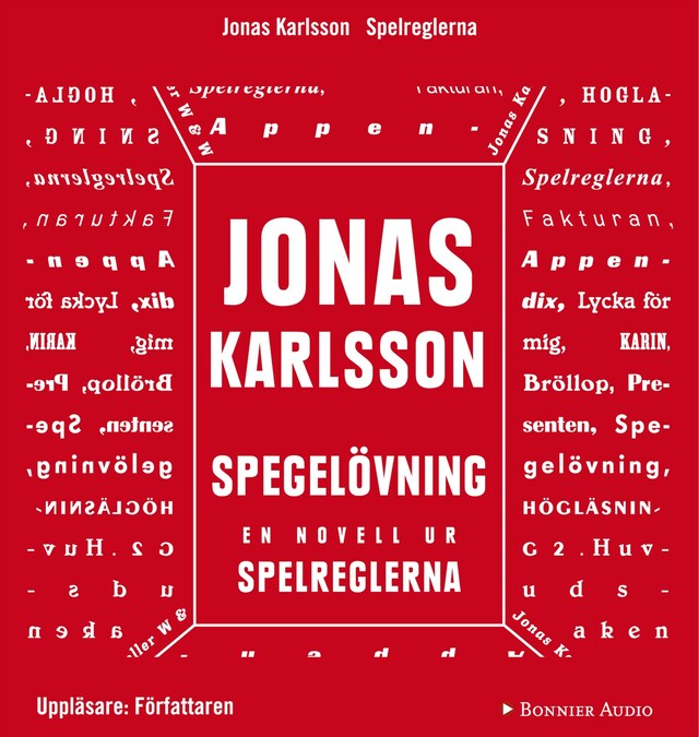 Book cover for Spegelövning: En novell ur Spelreglerna