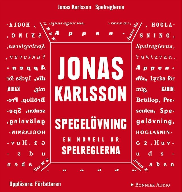 Buchcover für Spegelövning: En novell ur Spelreglerna