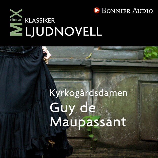 Book cover for Kyrkogårdsdamen: novell