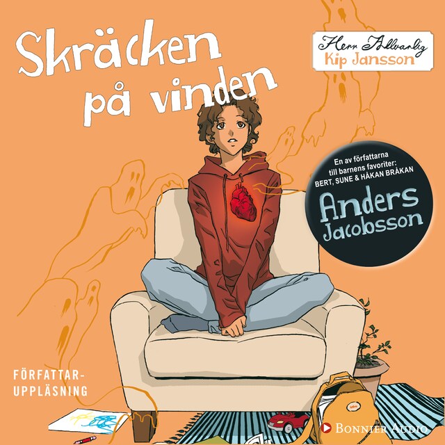 Book cover for Skräcken på vinden