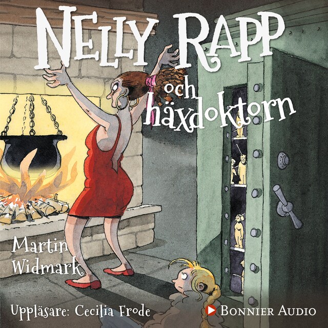 Okładka książki dla Nelly Rapp och häxdoktorn