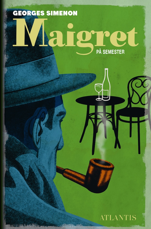 Couverture de livre pour Maigret på semester