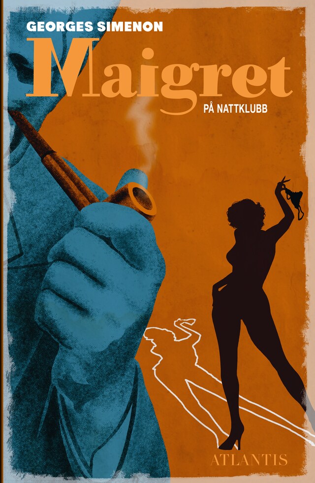 Couverture de livre pour Maigret på nattklubb
