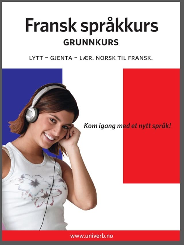 Book cover for Fransk språkkurs Grunnkurs