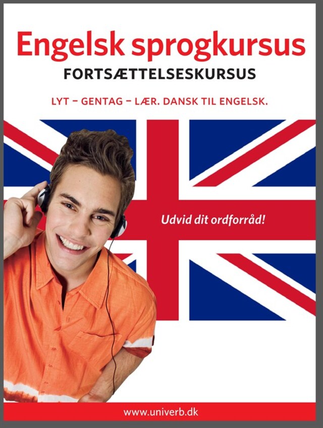 Book cover for Engelsk sprogkursus Fortsættelseskursus