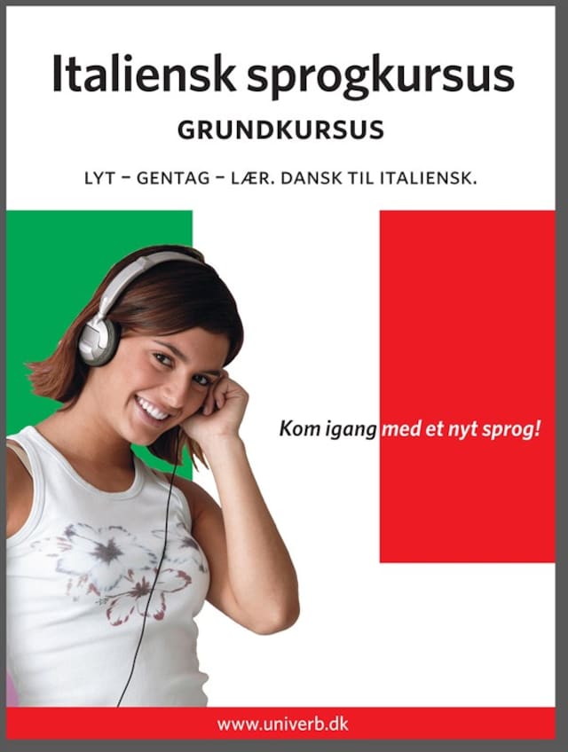 Book cover for Italiensk sprogkursus Grundkursus