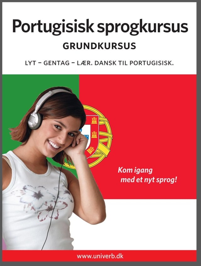 Couverture de livre pour Portugisisk sprogkursus Grundkursus