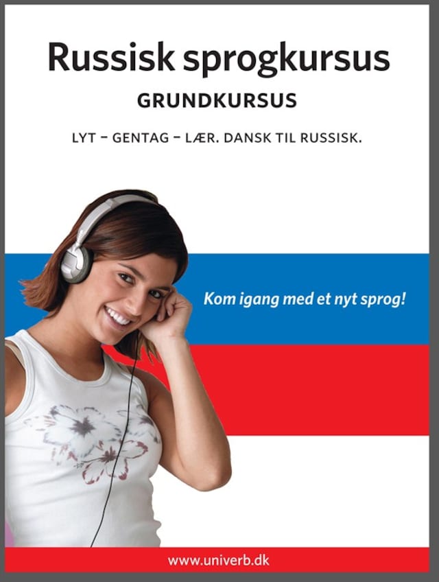 Boekomslag van Russisk sprogkursus Grundkursus