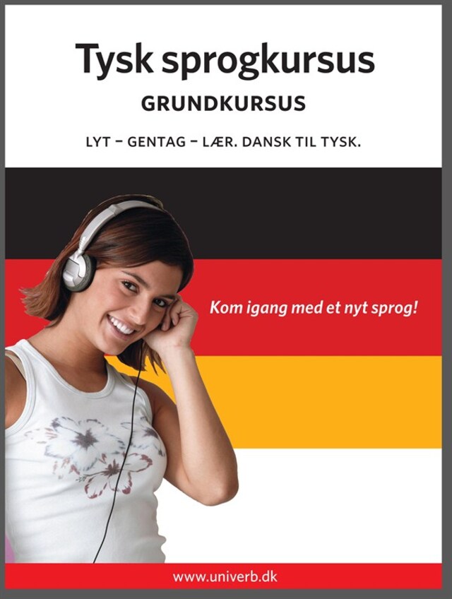 Couverture de livre pour Tysk sprogkursus Grundkursus