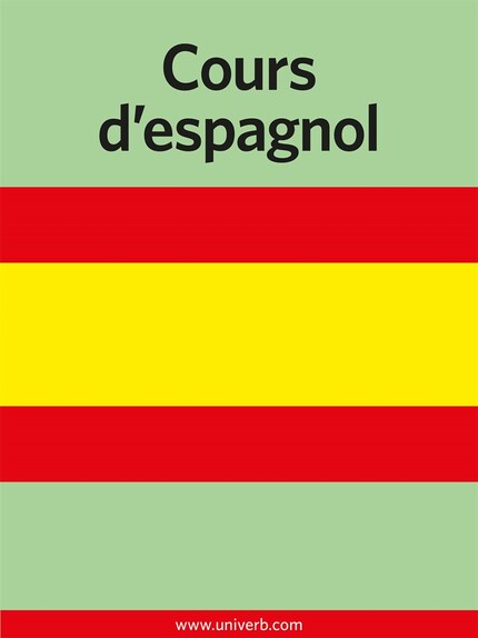 Cours d'espagnol bookCoverFor