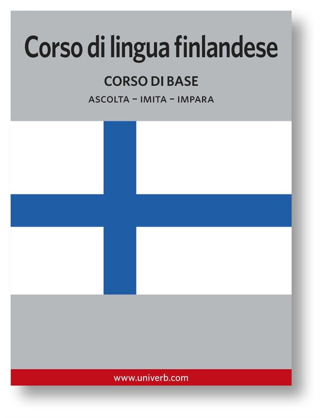 Buchcover für Corso di lingua finlandese