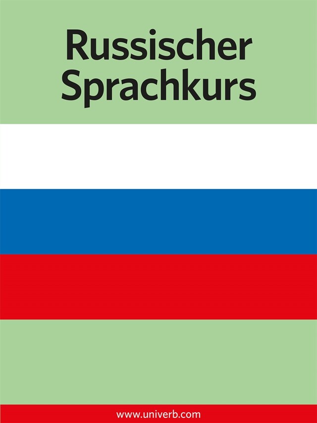 Russischer Sprachkurs Buchcover für Russischer Sprachkurs